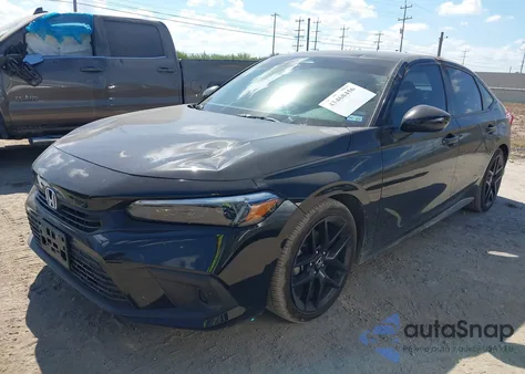 2024 Honda Civic Sport из США, поврежденный, VIN 2HGFE2F57RH578133